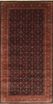 Herati Blue Hand Knotted 6'1" X 12'0"  Area Rug 250-29428