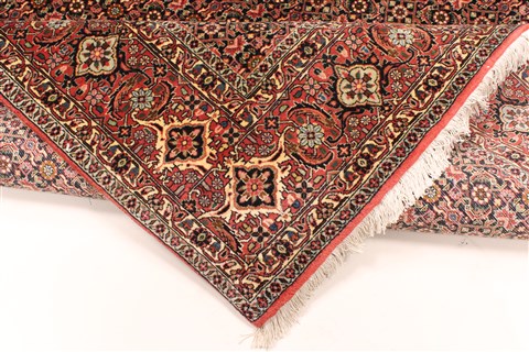 Bidjar Red Square Hand Knotted 610 X 82 Area Rug 250-29429 Image 4