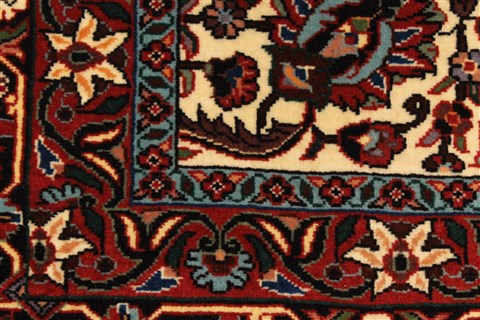 Bidjar Beige Square Hand Knotted 102 X 113 Area Rug 250-29430 Image 1