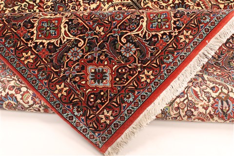 Bidjar Beige Square Hand Knotted 102 X 113 Area Rug 250-29430 Image 4