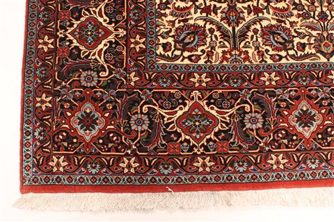 Bidjar Beige Square Hand Knotted 102 X 113 Area Rug 250-29430 Image 6