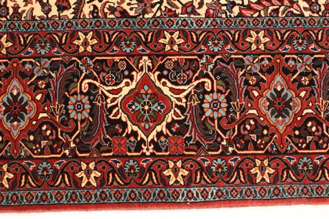 Bidjar Beige Square Hand Knotted 102 X 113 Area Rug 250-29430 Image 8