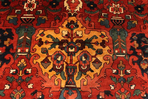 Bakhtiar Blue Hand Knotted 131 X 161 Area Rug 250-29431 Image 8