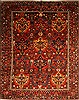 Bakhtiar Blue Hand Knotted 131 X 161 Area Rug 250-29431 Thumb 0
