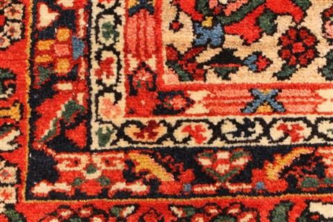 Bakhtiar Blue Square Hand Knotted 122 X 123 Area Rug 250-29432 Image 1