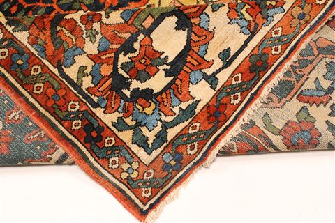 Bakhtiar Blue Hand Knotted 132 X 170 Area Rug 250-29434 Image 4