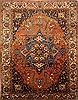Bakhtiar Blue Hand Knotted 132 X 170 Area Rug 250-29434 Thumb 0