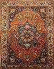 Bakhtiar Blue Hand Knotted 132 X 170  Area Rug 250-29434 Thumb 0