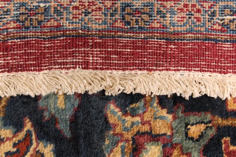 Bakhtiar Blue Square Hand Knotted 128 X 143 Area Rug 250-29435 Image 2