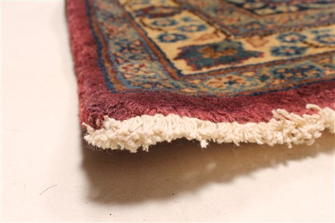 Bakhtiar Blue Square Hand Knotted 128 X 143 Area Rug 250-29435 Image 5