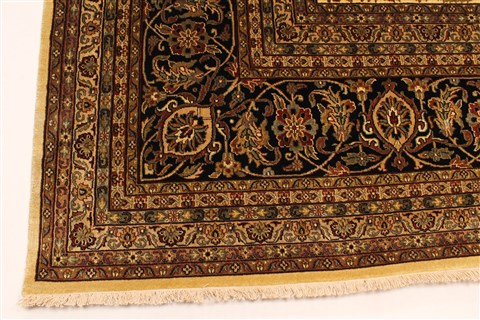 Kashmar Beige Hand Knotted 119 X 153 Area Rug 250-29436 Image 6