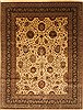 Kashmar Beige Hand Knotted 119 X 153  Area Rug 250-29436 Thumb 0