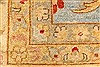 Mashad Beige Hand Knotted 120 X 150 Area Rug 250-29437 Thumb 8