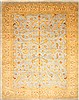 Mashad Beige Hand Knotted 120 X 150 Area Rug 250-29437 Thumb 0