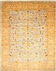 Mashad Beige Hand Knotted 120 X 150  Area Rug 250-29437 Thumb 0