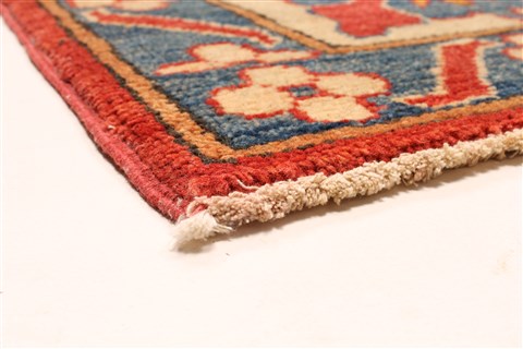 Kazak Orange Hand Knotted 1011 X 154 Area Rug 250-29438 Image 5