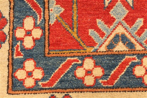 Kazak Orange Hand Knotted 1011 X 154 Area Rug 250-29438 Image 9