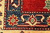 Kazak Orange Hand Knotted 114 X 144 Area Rug 250-29439 Thumb 1