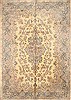 Kerman Blue Hand Knotted 97 X 137 Area Rug 250-29441 Thumb 0