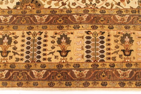 Haji Jalili Beige Hand Knotted 92 X 164 Area Rug 250-29444 Image 1