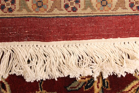 Kashan Beige Hand Knotted 811 X 180 Area Rug 250-29445 Image 2