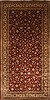 Kashan Beige Hand Knotted 811 X 180  Area Rug 250-29445 Thumb 0