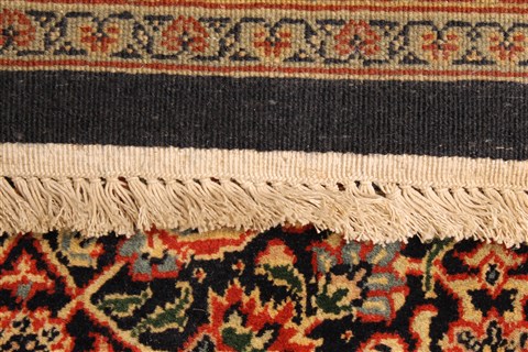 Herati Beige Runner Hand Knotted 411 X 200 Area Rug 250-29446 Image 2