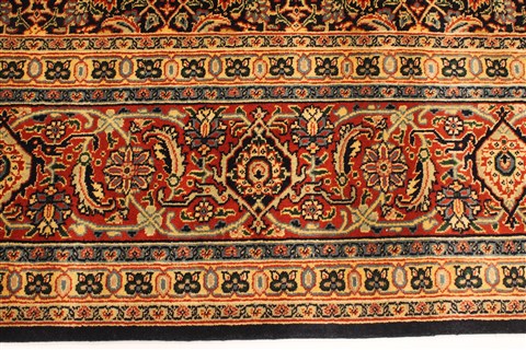 Herati Beige Runner Hand Knotted 411 X 200 Area Rug 250-29446 Image 8
