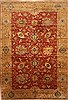 Chobi Red Hand Knotted 106 X 153  Area Rug 250-29447 Thumb 0