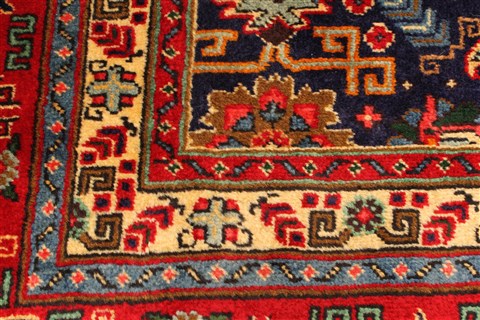 Tabriz Beige Hand Knotted 910 X 156 Area Rug 250-29448 Image 1