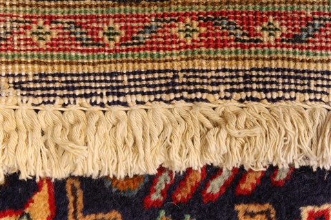 Tabriz Beige Hand Knotted 910 X 156 Area Rug 250-29448 Image 2