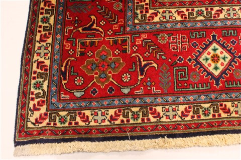 Tabriz Beige Hand Knotted 910 X 156 Area Rug 250-29448 Image 6