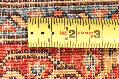 Heriz Blue Hand Knotted 79 X 910 Area Rug 254-29451 Image 7