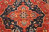 Heriz Blue Hand Knotted 79 X 910 Area Rug 254-29451 Thumb 3