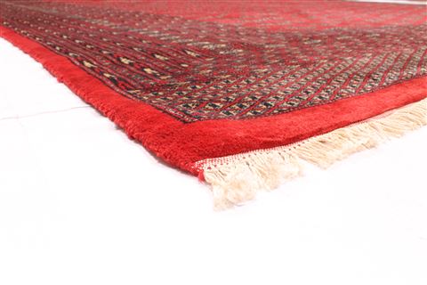 Bokhara Beige Hand Knotted 95 X 121 Area Rug 254-29454 Image 1