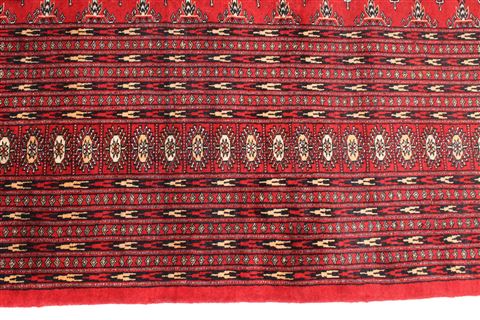 Bokhara Beige Hand Knotted 95 X 121 Area Rug 254-29454 Image 4