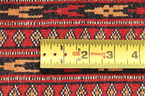 Bokhara Beige Hand Knotted 95 X 121 Area Rug 254-29454 Image 7