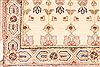 Pishavar Beige Hand Knotted 91 X 120 Area Rug 254-29455 Thumb 5
