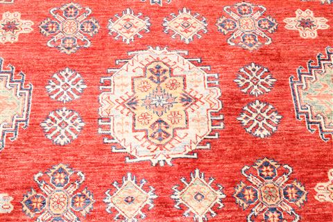 Kazak Beige Hand Knotted 90 X 122  Area Rug 254-29456 Image 3