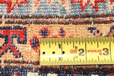 Kazak Beige Hand Knotted 90 X 122  Area Rug 254-29456 Image 9