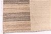 Modern Beige Hand Knotted 90 X 1110  Area Rug 254-29459 Thumb 2