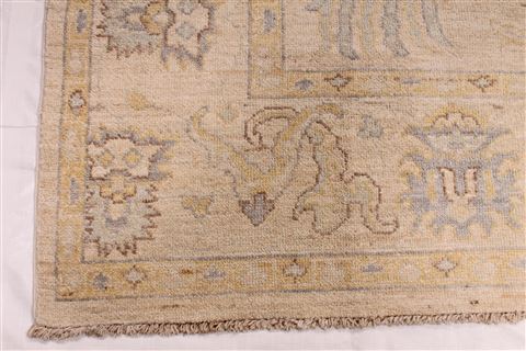 Oushak Beige Hand Knotted 80 X 100  Area Rug 254-29461 Image 2
