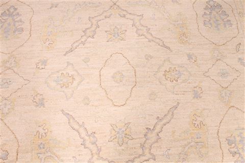 Oushak Beige Hand Knotted 80 X 100  Area Rug 254-29461 Image 3