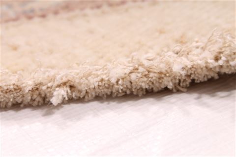 Pishavar Beige Round Hand Knotted 80 X 80 Area Rug 254-29463 Image 1