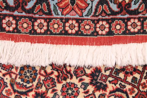 Bidjar Red Round Hand Knotted 86 X 86 Area Rug 254-29465 Image 4
