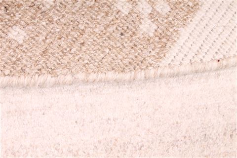Modern Grey Round Hand Knotted 61 X 61 Area Rug 254-29469 Image 4
