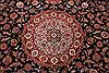 Tabriz Beige Hand Knotted 82 X 99 Area Rug 254-29470 Thumb 3