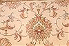 Tabriz Beige Hand Knotted 83 X 100  Area Rug 254-29471 Thumb 7