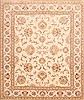 Tabriz Beige Hand Knotted 83 X 100  Area Rug 254-29471 Thumb 0