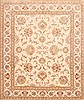 Tabriz Beige Hand Knotted 83 X 100 Area Rug 254-29471 Thumb 0